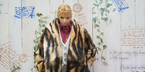 オビツ30 handmade clothes タイガーフェイクファーコートセット 送料無料