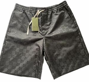 未使用品 GUCCI グッチ 21SS Off The Grid GG柄 ハーフパンツ54 イタリア製 正規品 メンズ