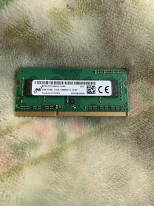 4GB 1Rx8 PC3L-14900S　Micron