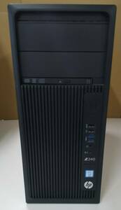 HP　Z240　Tower Workstation Xeon E3-1230v5 メモリ16GB　HDDなし　Win10Pro　管理番号：S050