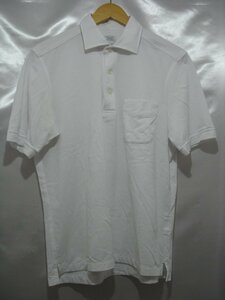 FAIRFAX フェアファクス スリムフィット ポロシャツ サイズL ホワイト 白 トップス メンズ