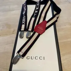 GUCCI サスペンダー