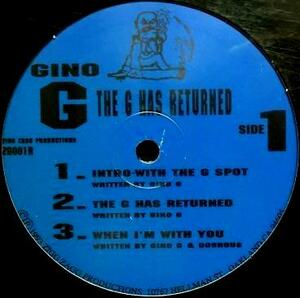 【G-RAP】GINO G / THE G HAS RETURNED / シールド