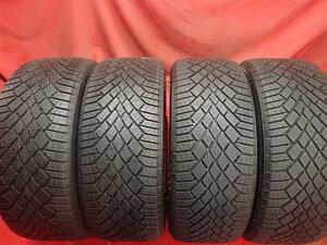 スタッドレス 《コンチネンタル》コンチバイキングコンタクト7 225/45R18 9.5分山★ クラウン マークX オデッセイ アテンザstati18