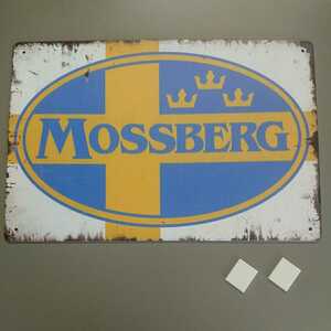 Mossberg A4サイズ メタルデザインプレート ② 送料無料 エアガン ガスガン GBB ガンケース マルシン AGM M500 モスバーグ
