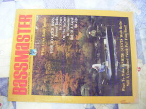 洋書。『Bass Master Magazine 1986年9/10月』。バスマスターマガジン・月刊誌。オールド。