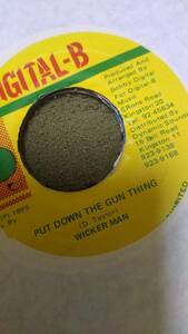 Digital-B版 Gun Man Riddim Wickerman Single Put Down The Gun Thing