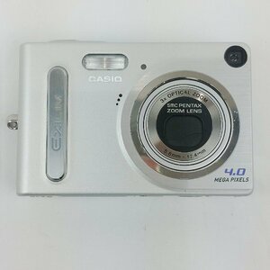 CASIO　EXILIM　EX-Z4　シルバー　動作未確認　デジタルカメラ　コンパクトカメラ　カシオ　エクシリム