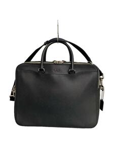 COACH◆ブリーフケース/レザー/BLK/F79973//