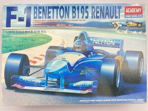 アカデミー 1/20 F-1 BENETTON B195 RENAULT 1564 ※まとめて取引・同梱不可 [44-857]