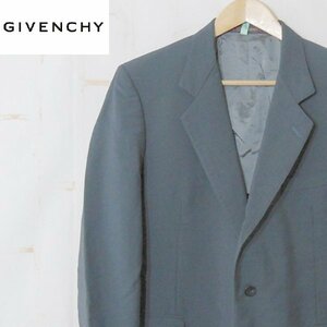 ジバンシィGIVENCHY■モヘア混 ウール テーラードジャケット シングル サイドベンツ■C96 W86 T170■グレー ※NK3n17217