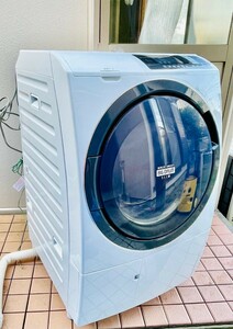 HITACHI／日立　２０１８年 ドラム式洗濯乾燥機　 ビッグドラム　 BD-SG100B 　直接引取可!! （動作確認済み）