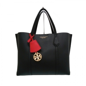 トリーバーチ TORY BURCH トートバッグ - レザー 黒 美品 バッグ