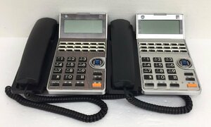 サクサ ビジネスフォン TD615(K) 18ボタン 電話機　2台セット