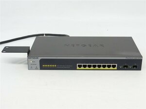 中古　　NETGEARスイッチングハブ［8＋2ポート /Giga対応］ GS510TLP　送料無料