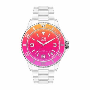 ICE WATCH アイスウォッチ 腕時計 ICE clear sunset - ピンク - スモール 021440【正規品】