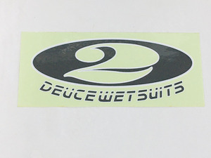未使用 レア デュースウエットスーツ ロゴ ステッカー シートタイプ サーフィン サーフボード 車 Dauce ショートボード