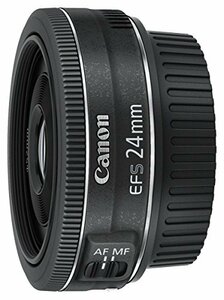 【中古】Canon 単焦点広角レンズ EF-S24mm F2.8 STM APS-C対応 EF-S2428STM