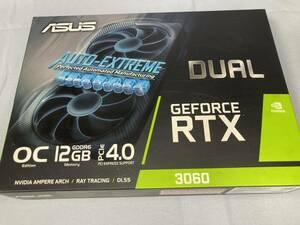 【未使用品】ASUS Dual GeForce RTX 3060 V2 OC Edition