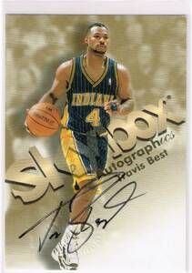 1998-99 NBA SKYBOX Autographics Travis Best Auto Autograph スカイボックス トラヴィス・ベスト 直筆サイン 98-99