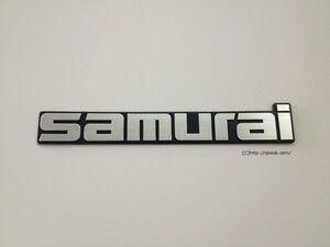 スズキ ジムニー 海外輸出仕様純正 リアエンブレム Samurai