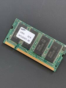 ノートＰＣメモリー　SAMSUNG DDR SDRAM 256MB