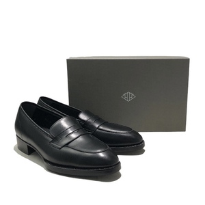 23ss WH WH3501 LOAFER Black ローファー ブラック サイズ8 ダブルエイチ 箱あり 店舗受取可