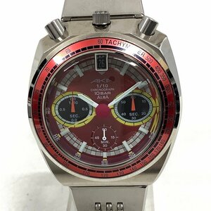 【中古】SEIKO（セイコー）ALBA（アルバ）腕時計 AKA ツノ クオーツ クロノグラフ デイト V657-6060 メンズ 10BAR ステンレス