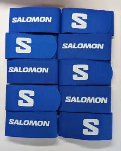 SALOMONサロモン　スキーバンド　スキーストラップベルクロ5セット（10個）