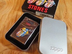 ★コレクター放出デッドストック！ Zippo/ジッポ 2003年頃製 ローリング ストーンズ★50