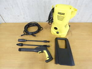 ■KARCHER ケルヒャー 家庭用高圧洗浄機 K2 2020年製 水道ホース/洗浄タンク欠品 動作確認済＠140