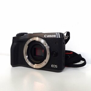 Canon キャノン EOS M6 ボディ カメラ ブラック ミラーレス デジタルカメラ 写真 動画 撮影 OA機器 EG13855 中古
