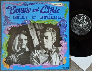 Brigitte Bardot & Serge Gainsbourg-Bonnie And Clyde★仏Orig.盤/French Pops