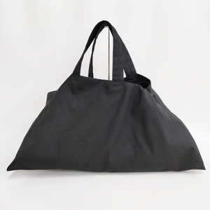BLACK COMME des GARCONS 23SS ビッグトート ナイロンキャンバス 変形 アシメ トートバッグ ブラックコムデギャルソン 3-1002G 222430
