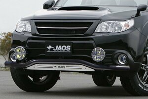 JAOS ジャオス フロントスキッドバー ブラック／ブラスト フォレスター SH5 2007/12～2010/9