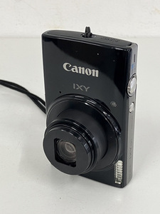 100円～★Canon キャノン IXY190 コンパクトデジタルカメラ カメラ ブラック バッテリー充電器付き ZOOM LENS 10×IS 4.3-43.0mm 1:3.0-6.9