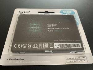  SiliconPower SSD Ace A55シリーズ 2.5インチ 512GB 【新品未開封】