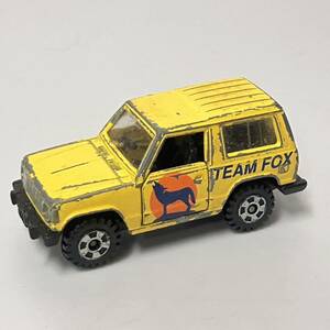 トミカ 三菱 パジェロ MITSUBISHI PAJERO tomica　TOMY NO.69 JAPAN 　「レジャーカーセット」