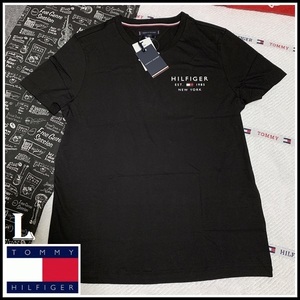 完売品　スモールロゴTシャツ ブラック Lサイズ　国内正規品　MW30033 TOMMY HILFIGER #ngTOMMY