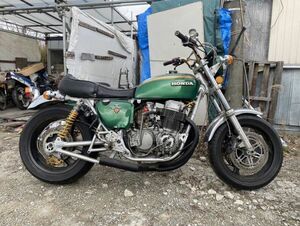 売り切り 当時物 国内 CB750four K4 フルカスタム 製作途中 あと一息 オマケ部品多数 検）K1 K2 K3 CB CB750 CBX Z Z1 Z2