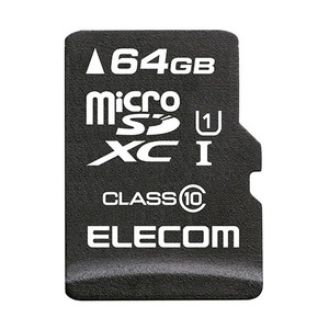 まとめ得 エレコム MicroSDXCカード/データ復旧サービス付/Class10/64GB MF-MSD064GC10R x [2個] /l