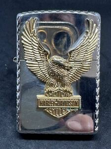 ZIPPO ジッポ　HARLEY DAVIDSON GOLD EMBLEM I 07 傷や汚れあり