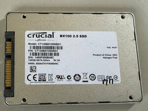 CRUCIAL SSD 120GB【動作確認済み】1711