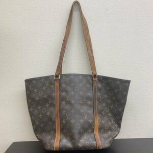 LOUIS VUITTON モノグラム サックショッピング M51108 ルイヴィトン トートバッグ ショルダーバッグ ハンドバッグ 中古 カバン ブランド