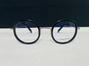 Yohji Yamamoto ヨウジ ヤマモト メガネフレーム YY1025 613 未使用 美品 伊達眼鏡 サングラス ブラック シルバー 人気カラー