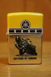 ZIPPO YAMAHA 平忠彦 DAYTONA YZR500 ヤマハ デイトナ ヤマハ ジッポー オイルライター バイク 新品・未使用