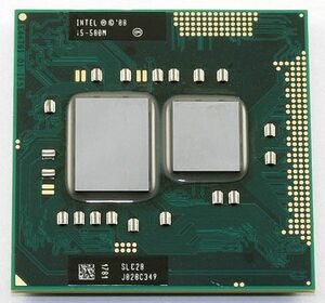 Intel Core i5-580M SLC28 2C 2.67GHz 3MB 35W Socket G1 CP80617005487AD