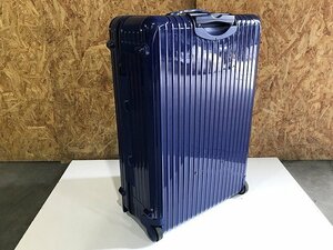 AYG40638小 RIMOWA リモワ サルサ 104L 2輪 スーツケース ネイビー 857.77 直接お渡し歓迎