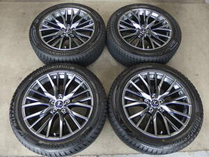 BRIDGESTONE BLIZZAK DM-V3 235/55R20 + LEXUS RX Fスポーツ純正 4本セット