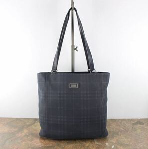 BURBERRY LONDON CHECK PATTERNED TOTE BAG MADE IN ITALY/バーバリーロンドンチェック柄トートバッグ